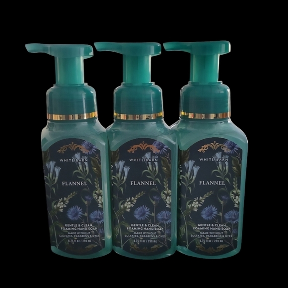 3pc White Barn Flannel Gentle Foaming Hand Soap-NEW - Picture 1 of 1